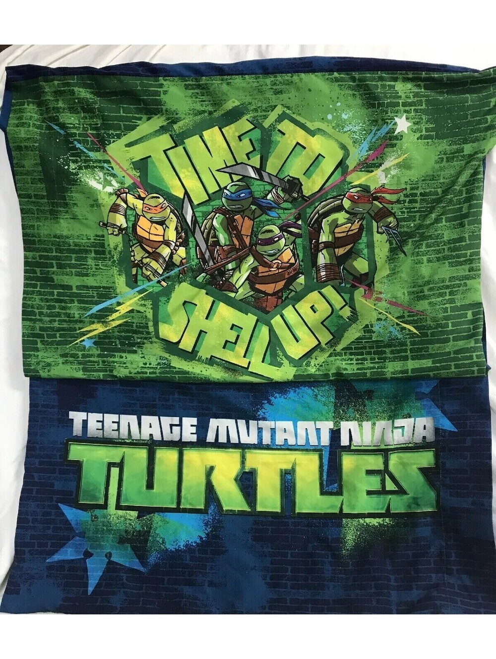 Teenage Mutant Ninja Turtles TMNT 2 Pillowcases Time to Shell Up Nickelodeon